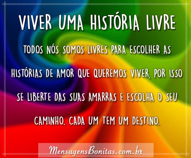 viver uma história livre